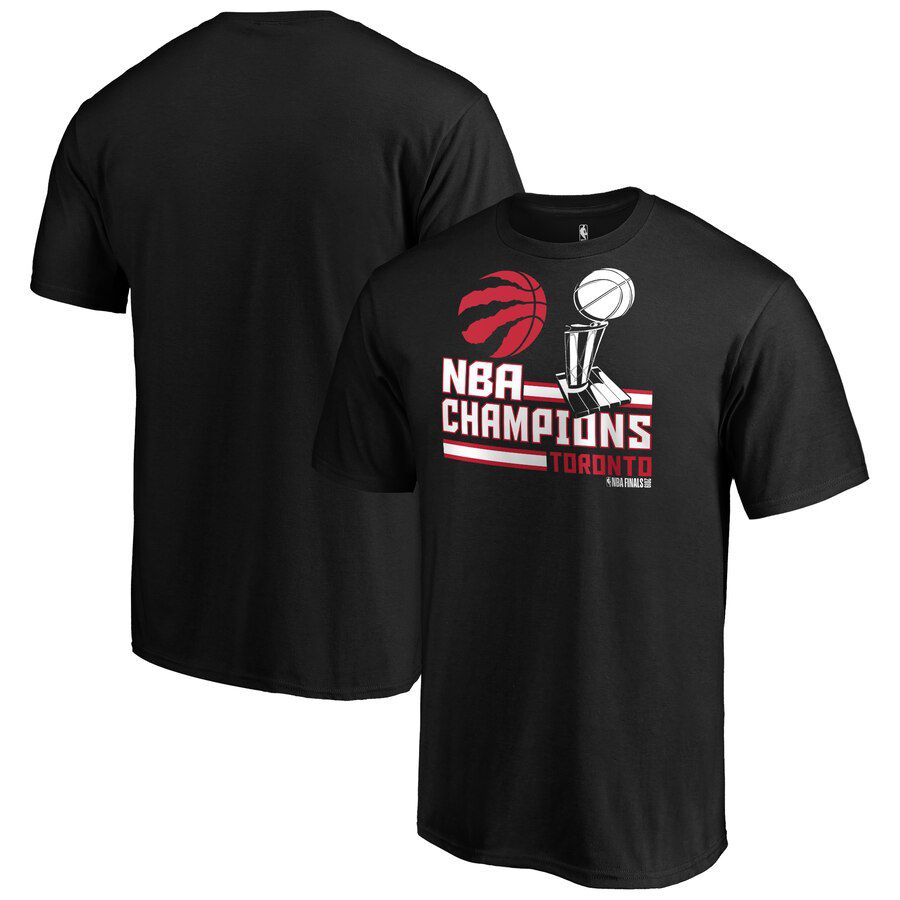 2019 Men Toronto Raptors Champions black NBA Nike T shirt->nba t-shirts->Sports Accessory